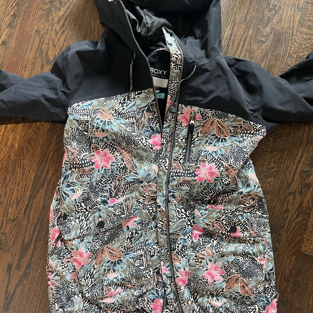 Roxy Floral Hooded Jacket